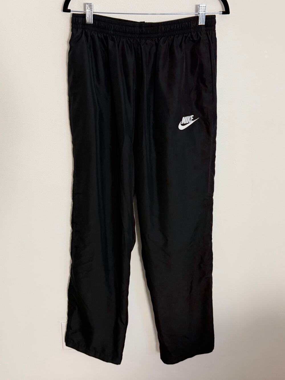 Nike Black windbreaker pants size XL